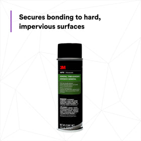3M 08088 bonded trim detail showing secure adhesion benefit