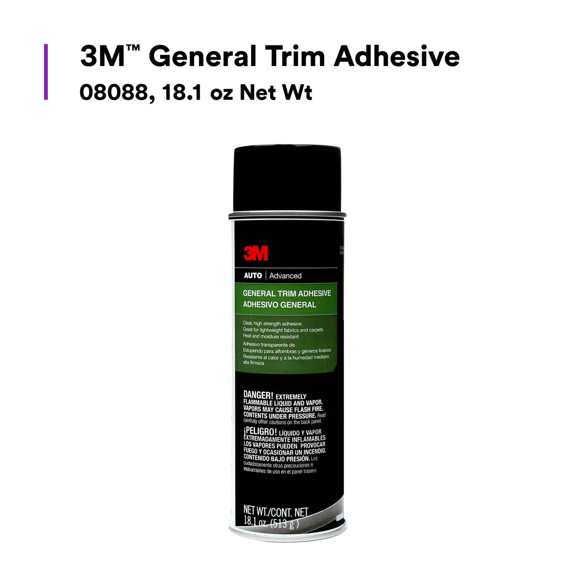3M 08088 nozzle close-up showing spray control and precise application benefit