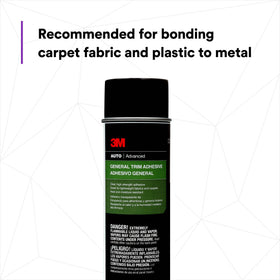 3M 08088 spray pattern on panel demonstrating even coverage benefit