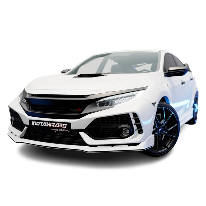 3M 2080 gloss white front view showing smooth glossy finish and color benefit