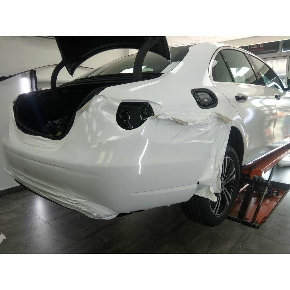 3M 2080 gloss white lifestyle showroom vehicle showing finished look and visual upgrade benefit