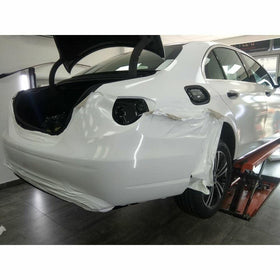 3M 2080 gloss white lifestyle showroom vehicle showing finished look and visual upgrade benefit