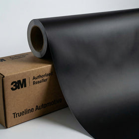 3M 2080 matte black roll front showing true-line branding and ready-to-use film