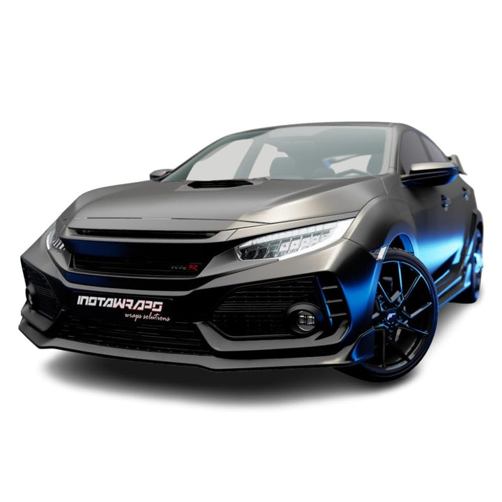 3M 2080 roll front view showing satin black film and neat core for easy handling