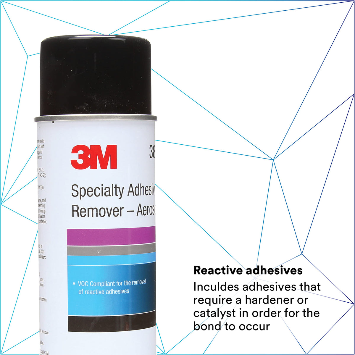 3M 38987 softening epoxy residue for easier removal benefit