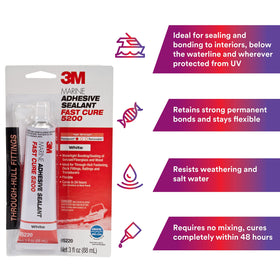 3M 5200 Fast Cure nozzle close-up for precise dispensing and reduced waste