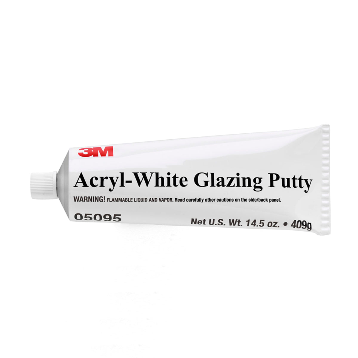 3M Acryl Putty front tube showing label and 14.5 oz size for easy identification and selection