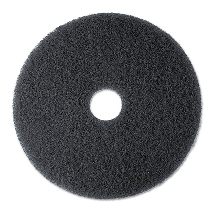 3M Black Stripper Pad front packaging showing case of five for efficient stocking