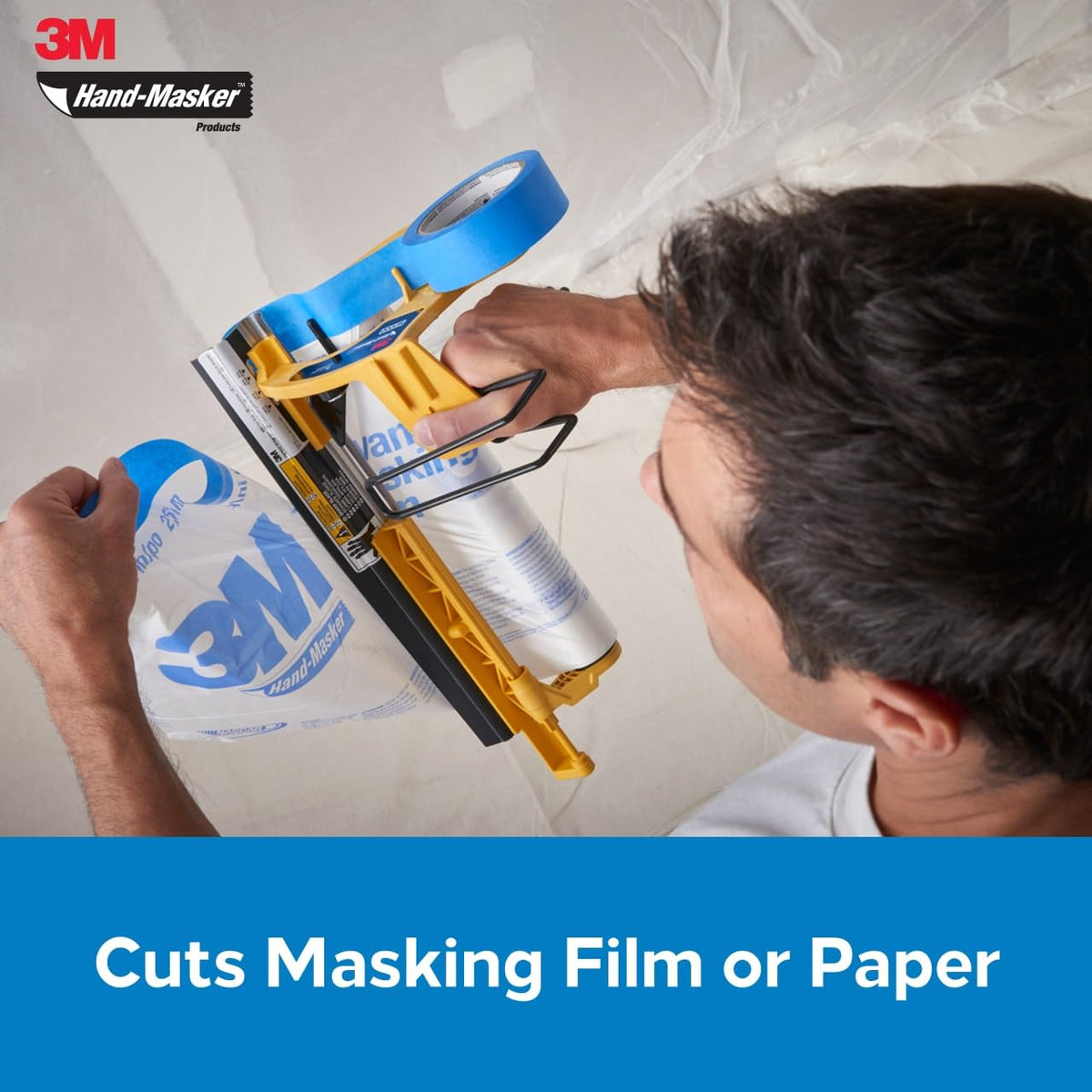 3M blade next to ruler showing 12-inch cutting capacity