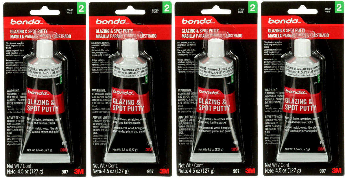 3M Bondo front packaging showing product and quantity for quick identification