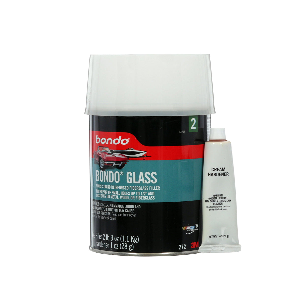 3M Bondo front packaging showing kit and quick repair convenience