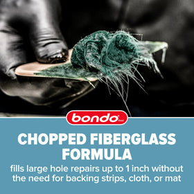 3M Bondo repaired car panel showing restored contour and long-lasting finish