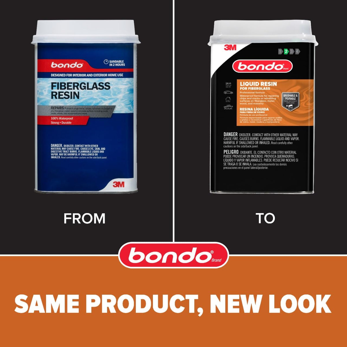 3M Bondo hardener close-up showing dosing cap for precise mixing