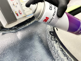 3M Cavity Wax Plus in a busy workshop setting showing fast application and reduced equipment needs