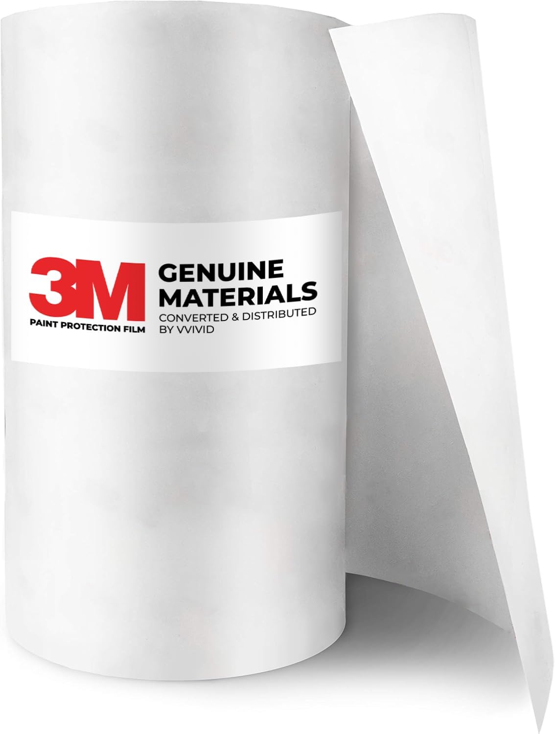 3M clear bra application closeup on bumper demonstrating smooth finish and chip reduction