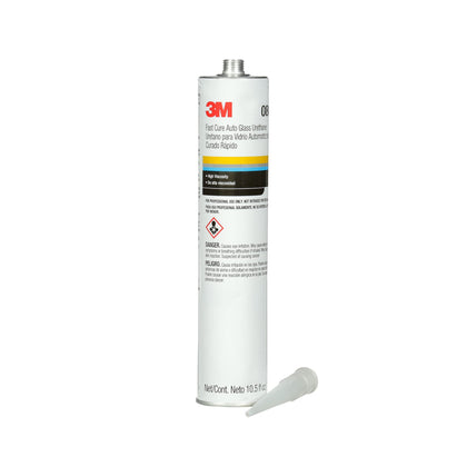 3M fast cure urethane cartridge front view showing label and capacity, promotes quick installation