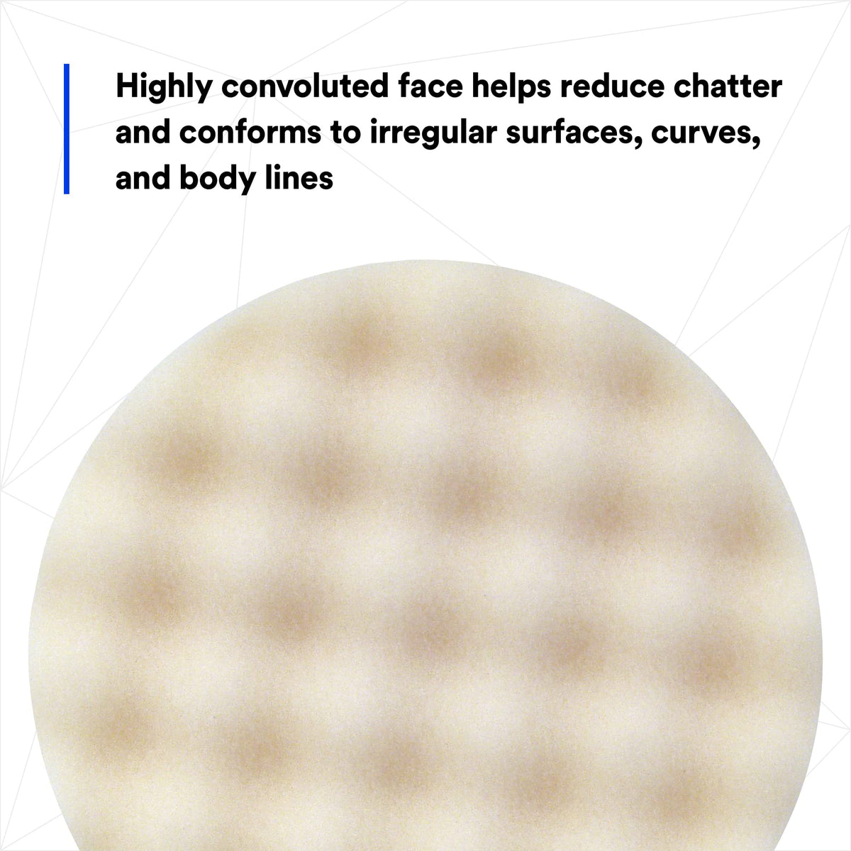 3M two pads laid flat highlighting the included two-piece pack for job readiness
