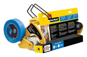 3M hand-masker loaded cartridge showing ready-to-use film and tape