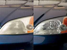 3M headlight sanding-discs close-up displaying abrasive texture for heavy oxidation removal