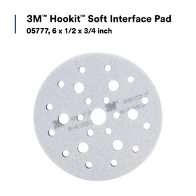3M Hookit close-up of 45° tapered edges for smoother contour sanding
