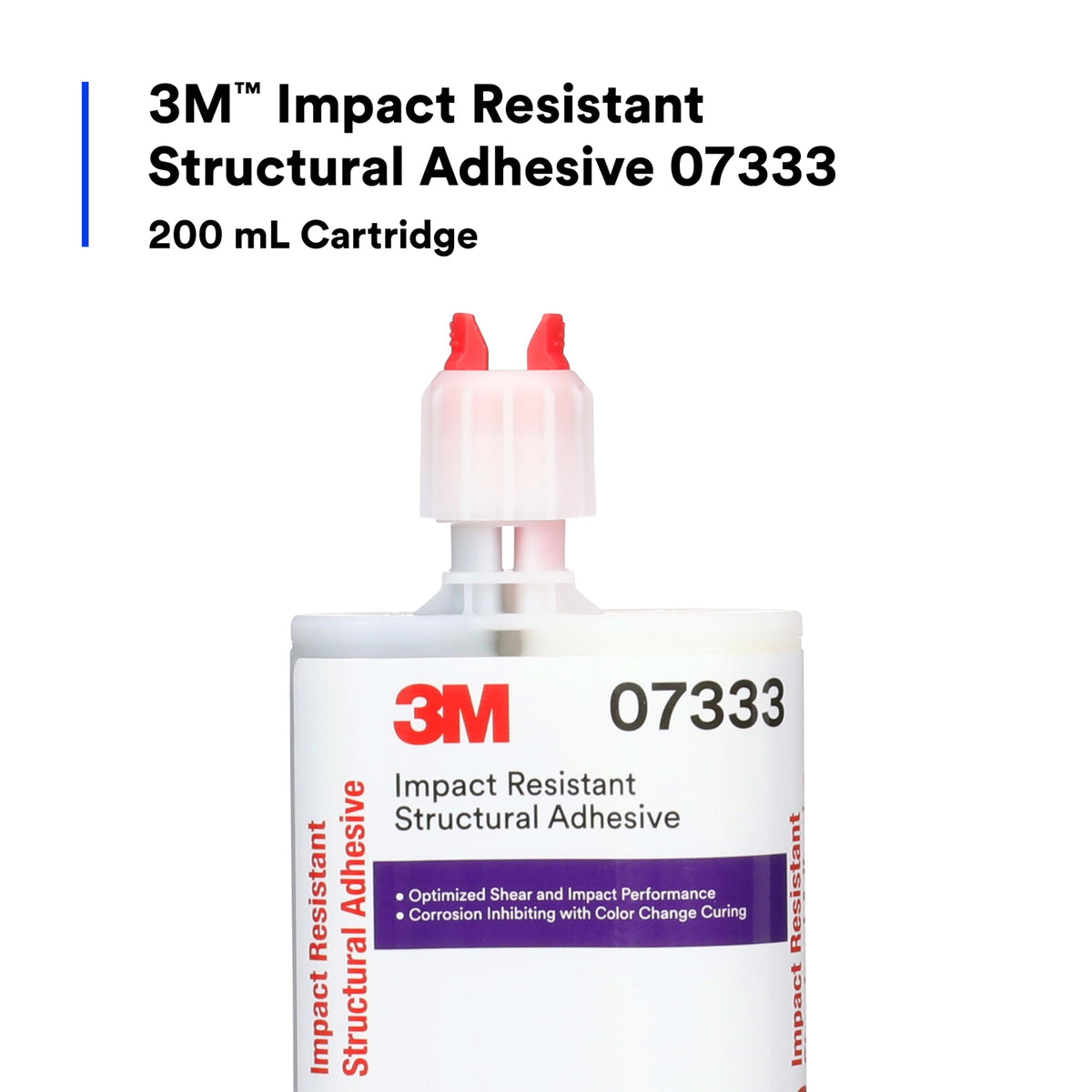 3M close-up mixing nozzle showing correct static nozzle for accurate mix