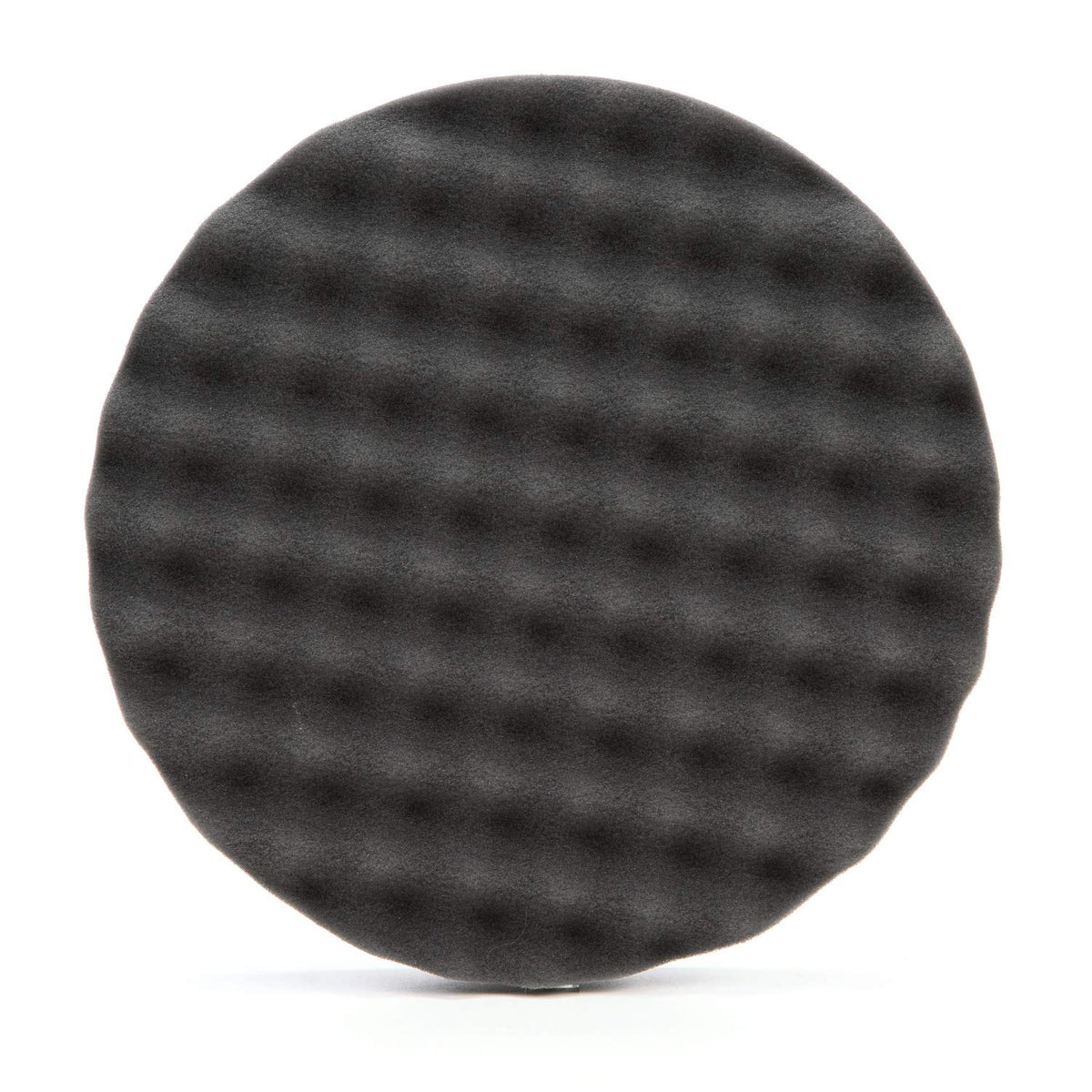 3M Perfect-It 8 inch foam pad front view showing pad profile and fast centering benefit