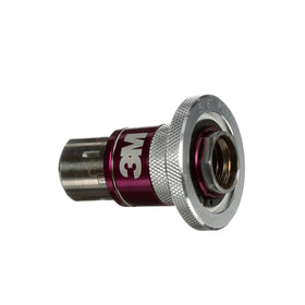 3M adaptor close-up of 5/8-inch thread for secure polisher fit