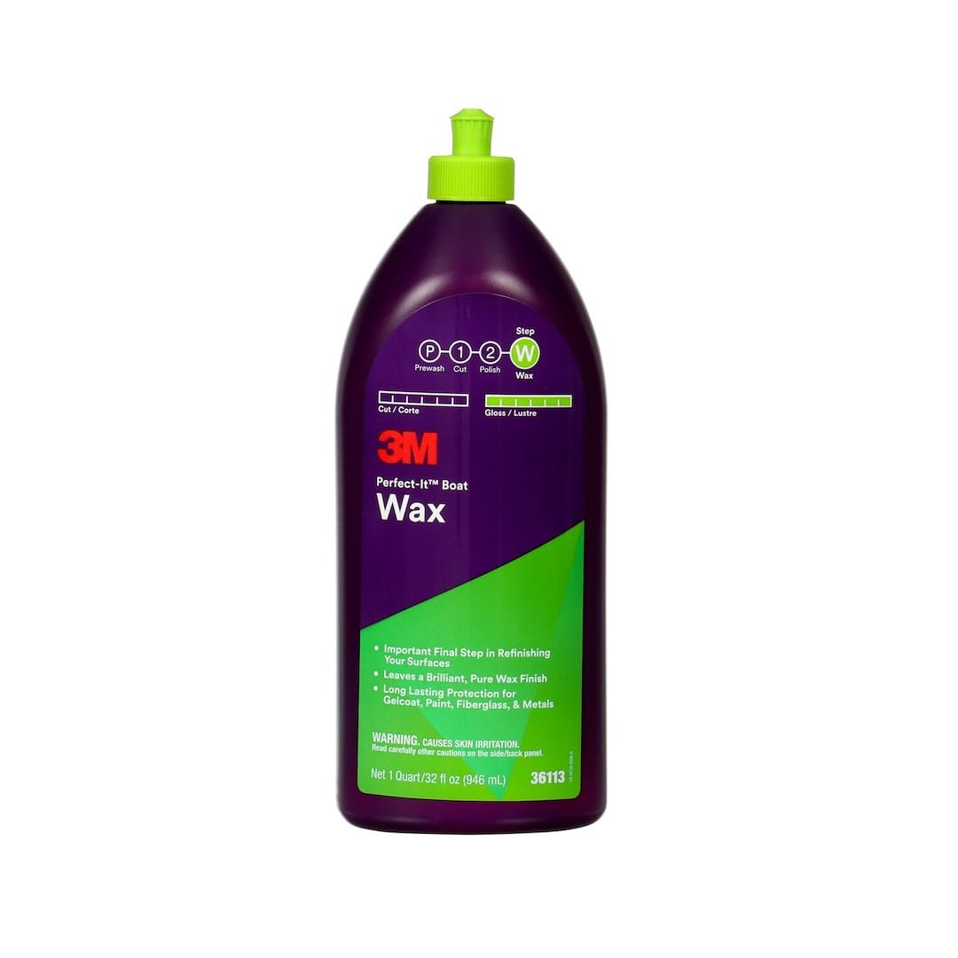 3M bottle front label showing product and high-gloss finish benefit