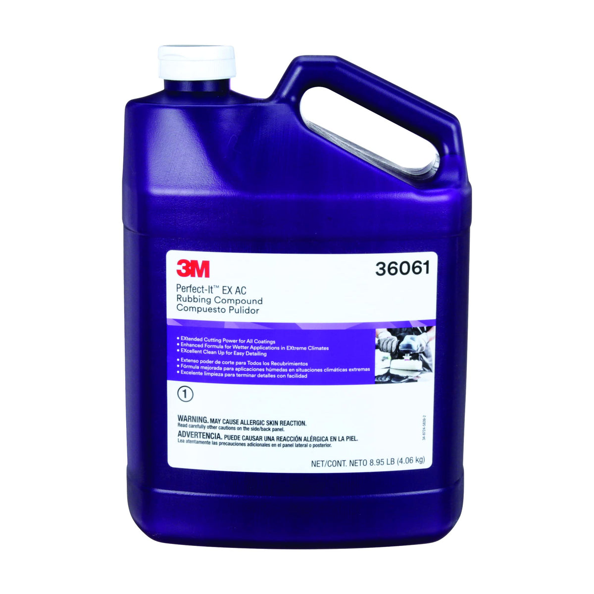 3M Perfect-It EX AC gallon front label showing product identity and benefit