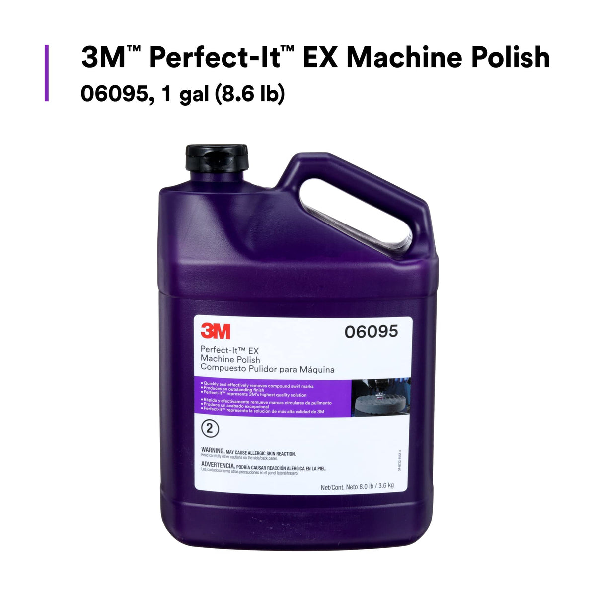 3M Perfect-It EX being poured from container showing controlled flow