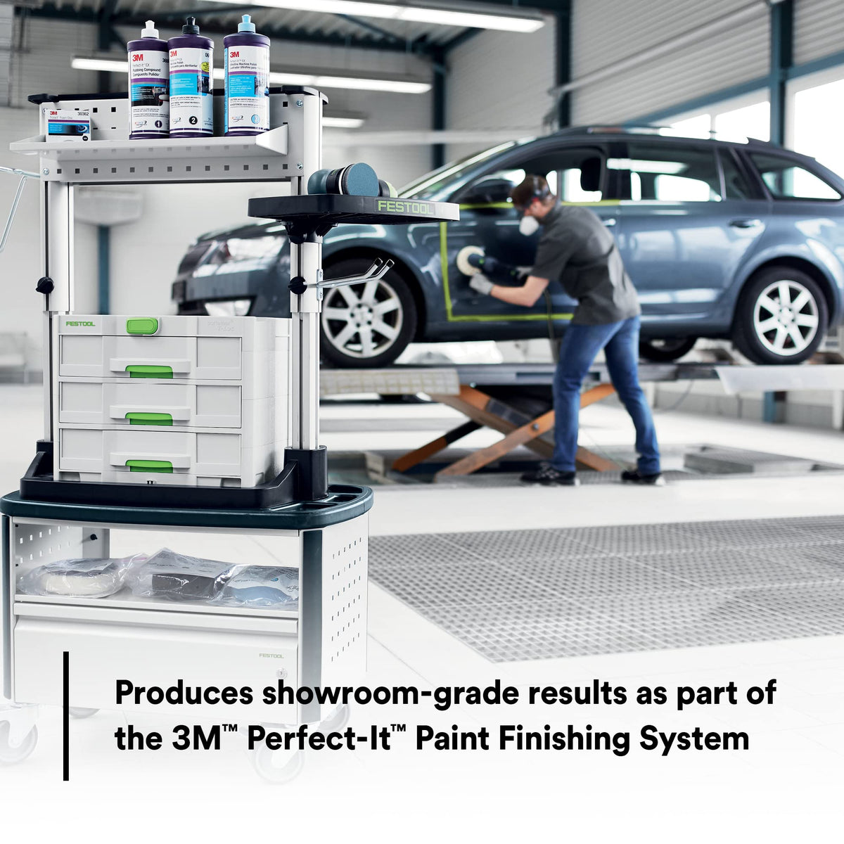 3M Perfect-It EX used in professional shop showing efficient workflow