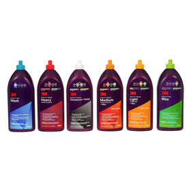 3M Perfect-It applied to RV exterior demonstrating restored shine and even finish