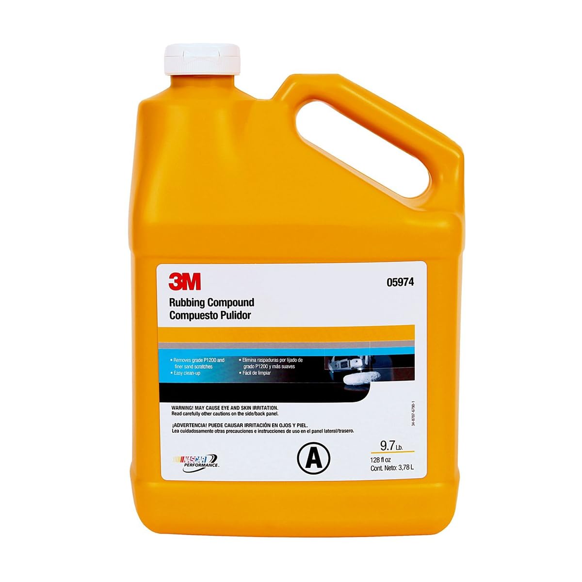 3M Perfect-It II close-up of compound texture demonstrating consistent abrasive action