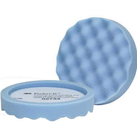 3M Perfect-It pad in use with polisher for faster correction
