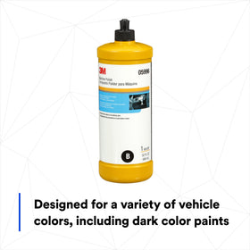 3M Perfect-It quart held in hand showing true size for professional use