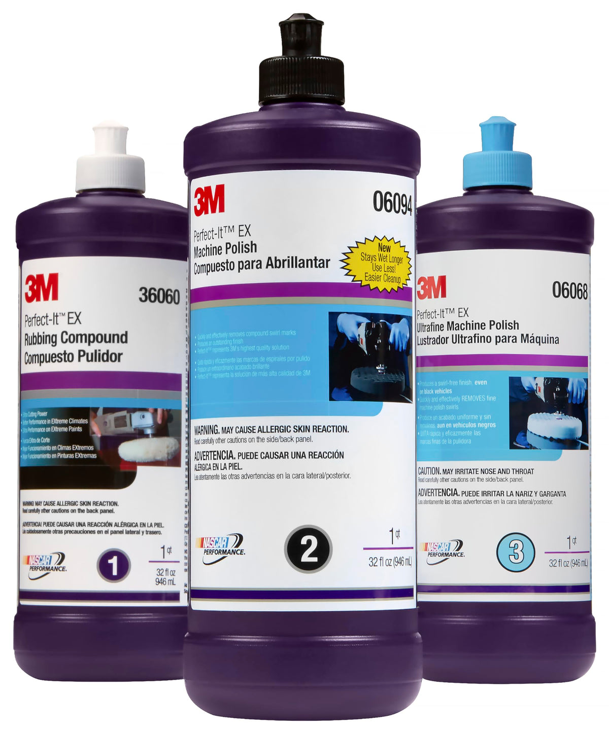 3M product cap and packaging showing secure closure and storage