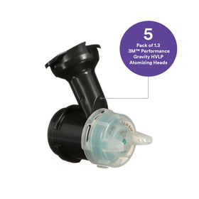 3M close-up of nozzle texture and tip precision for consistent finish