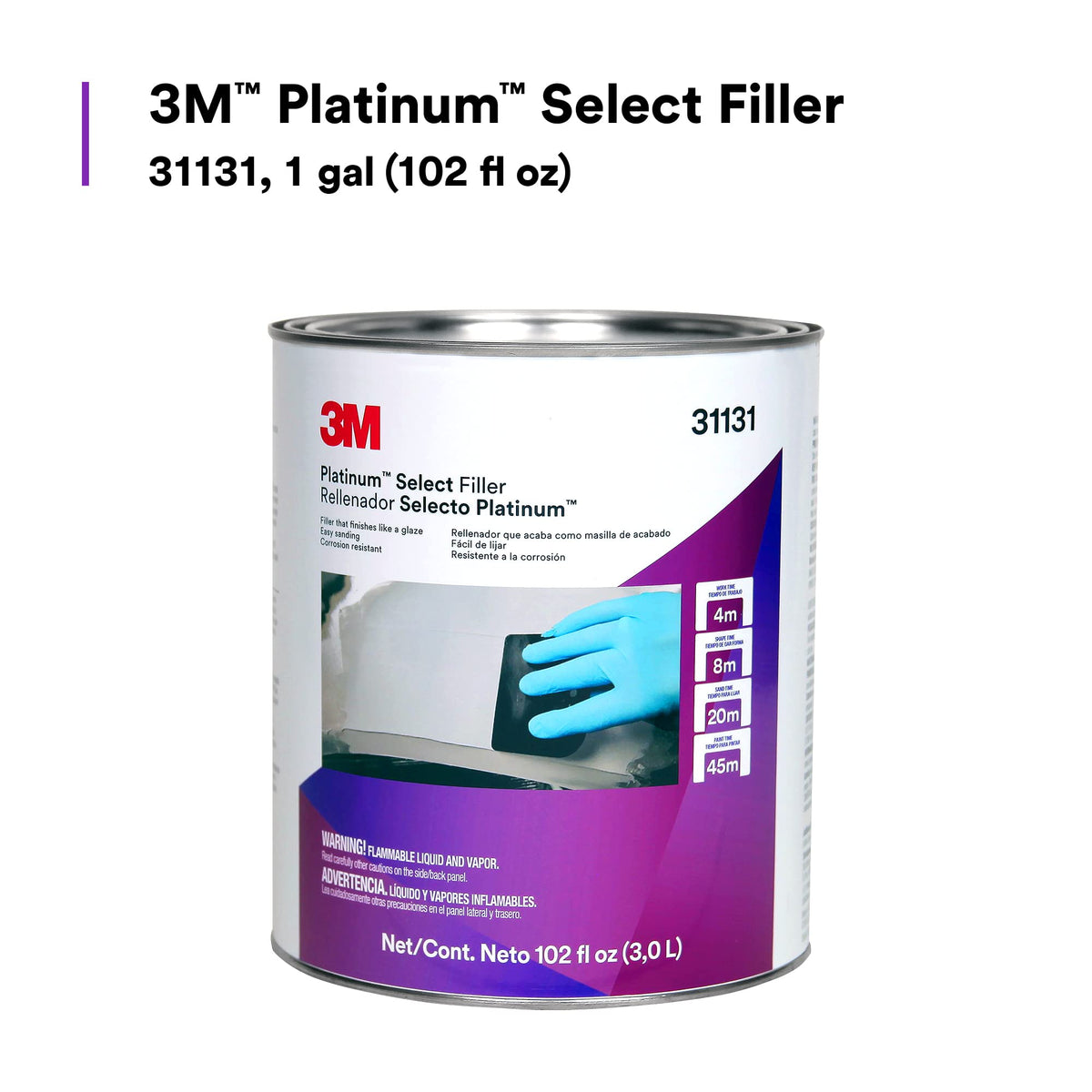 3M creamy texture close-up emphasizing smooth spreadability and fewer pinholes
