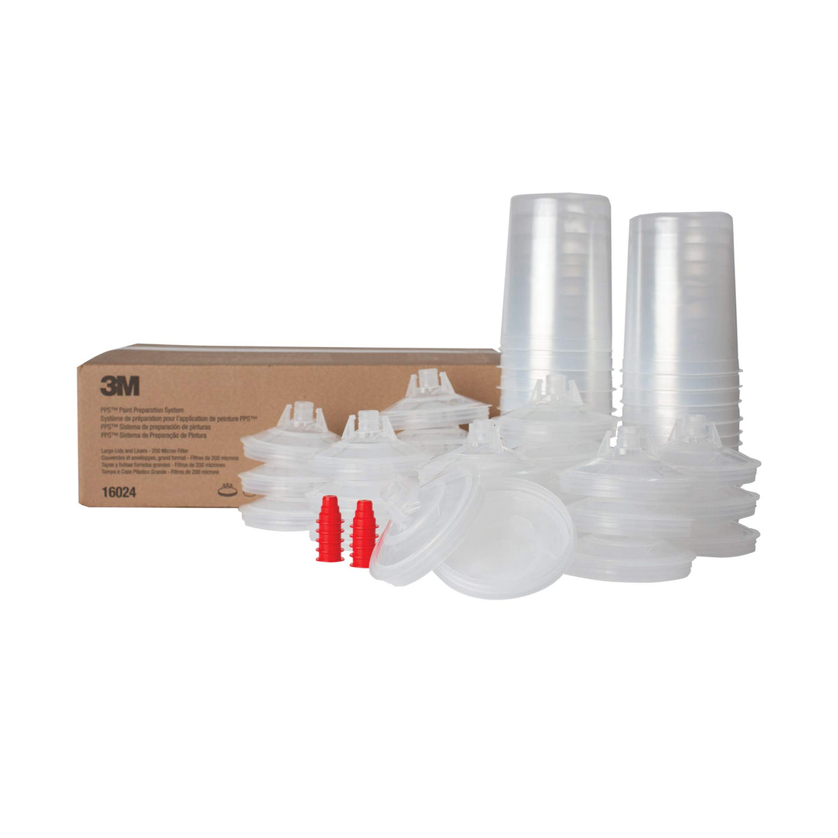 3M PPS large kit front packaging showing contents and capacity, improves workflow