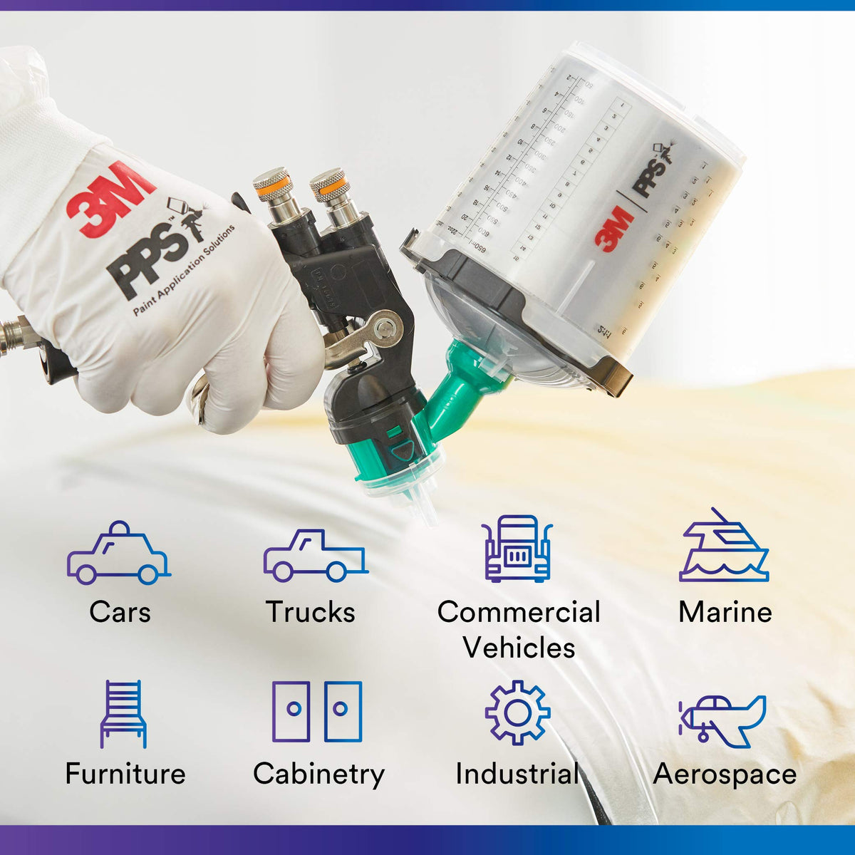 3M PPS sealing plugs detail illustrating secure storage and spill prevention