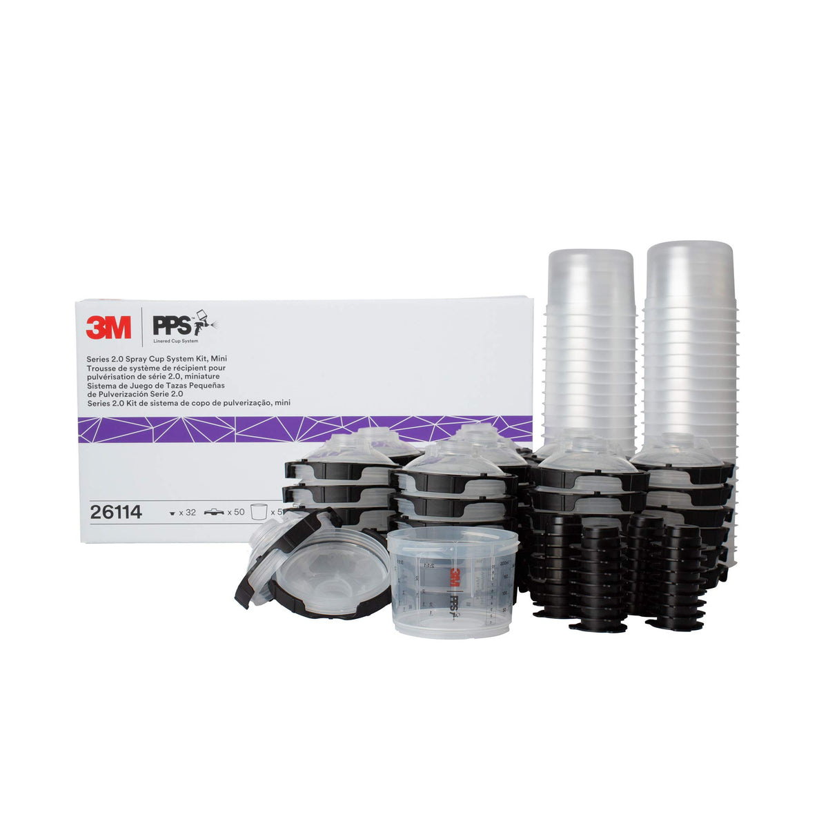 3M PPS 2.0 mini front packaging showing kit contents and benefits