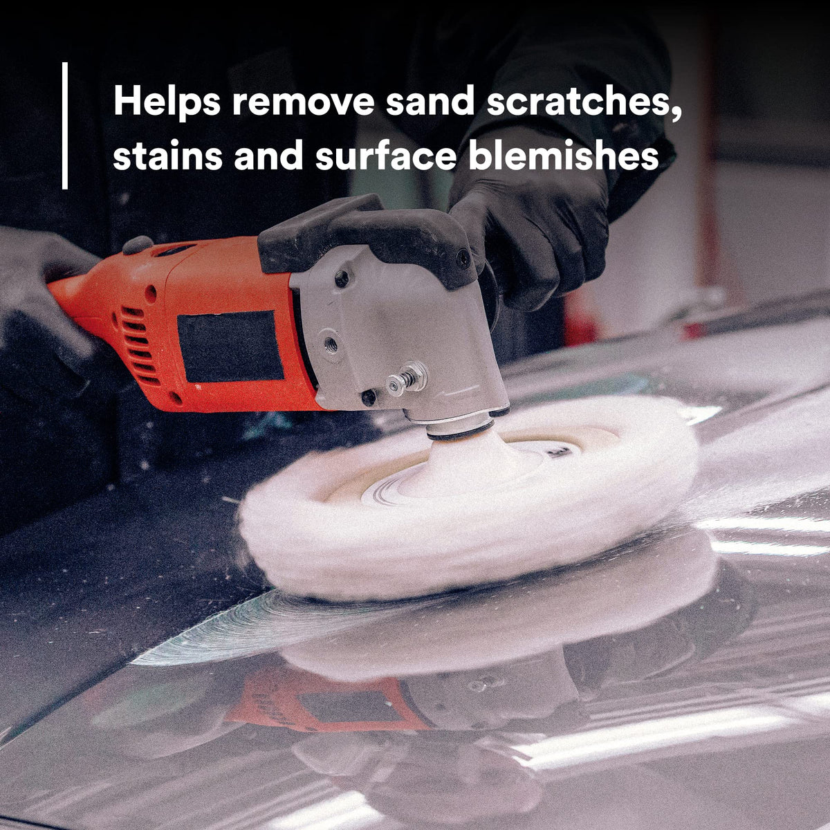 3M rubbing compound 05973 texture close-up showing abrasive consistency benefit