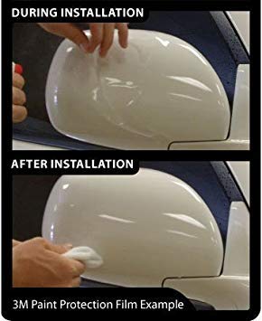 3M Scotchgard close-up of clear film texture highlighting clarity and scratch resistance