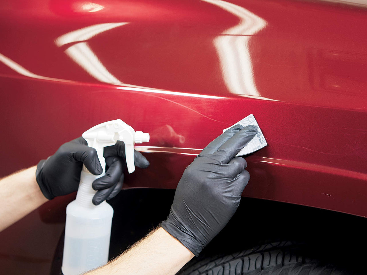 3M polishing pad texture demonstrating gentle finish restoration and gloss