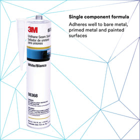 3M sealer nozzle and cap detail for precise bead control and neat application