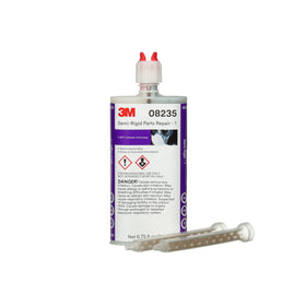 3M front view of 200 mL cartridge showing label and dispensing tip, quick identification benefit