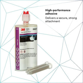 3M filling a gap in plastic demonstrating gap-filling and rebuild benefit