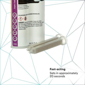 3M packaging label close-up showing product details and safety information benefit