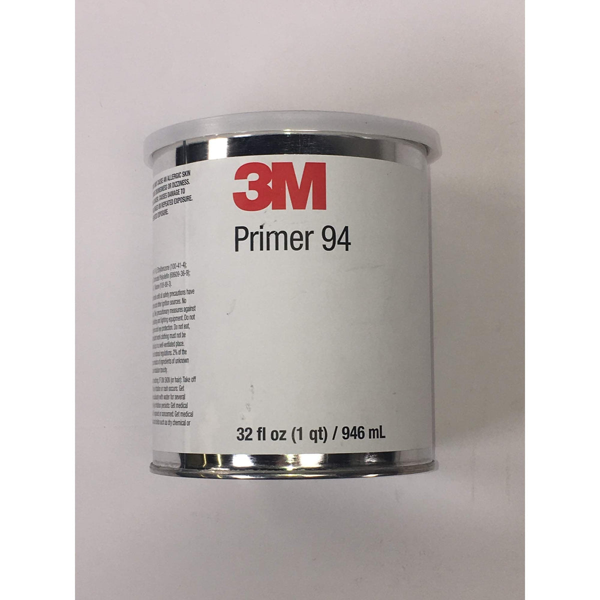 3M Tape Primer 94 quart can front view showing label and fast-drying benefit