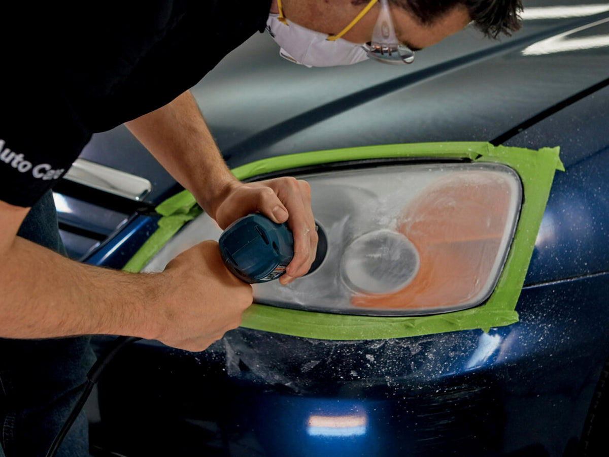 3M trizact-refining-disc detail highlighting fine abrasive pattern for smooth finish